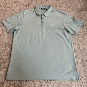 Travis Mathew Polo Shirt Men's XL Golf Korn Ferry Tour